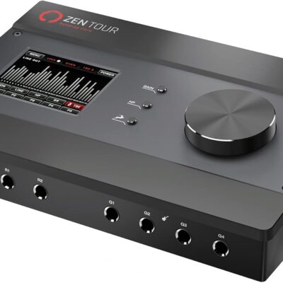Antelope Audio Zen Tour Synergy Core Audio Interface – 18 X 26 Desktop Thunderbolt 3 & USB Interface w/Onboard FX DSP Audio Processor – Portable Studio Audio Mixer for Recording Music, Podcast & More