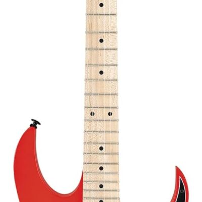 Ibanez RG550 RG Genesis Collection Electric Guitar – Road Flare Red Bundle with Gig Bag, Tuner, Strap, Cable, Austin Bazaar Instructional DVD, and Polishing Cloth