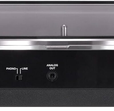 Audio-Technica AT-LP60XBT-BK Fully Automatic Wireless Belt-Drive Turntable (Black) (ATLP60XBTBK)