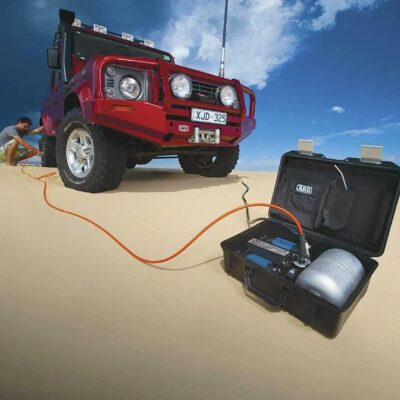 61ZO8bLXzkL. AC SL1500 ARB (CKMTP12) 12V Twin Motor High Performance Portable Air Compressor