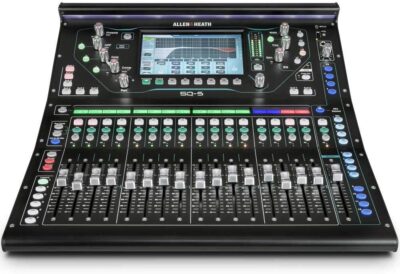 61ZkVPYeu7L. AC SL1000 Allen & Heath SQ-5 Digital Mixer, 48 Input Channels, 7 Capacitive Touchscreen, Automatic Mic Mixing, 32×32 USB Audio Interface, Black