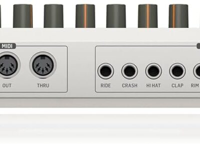 Behringer RHYTHM DESIGNER RD-9 Classic Analog/Digital Drum Machine with 11 Drum Sounds, 64-Step Sequencer, Wave Designer and Dual-Mode Filter