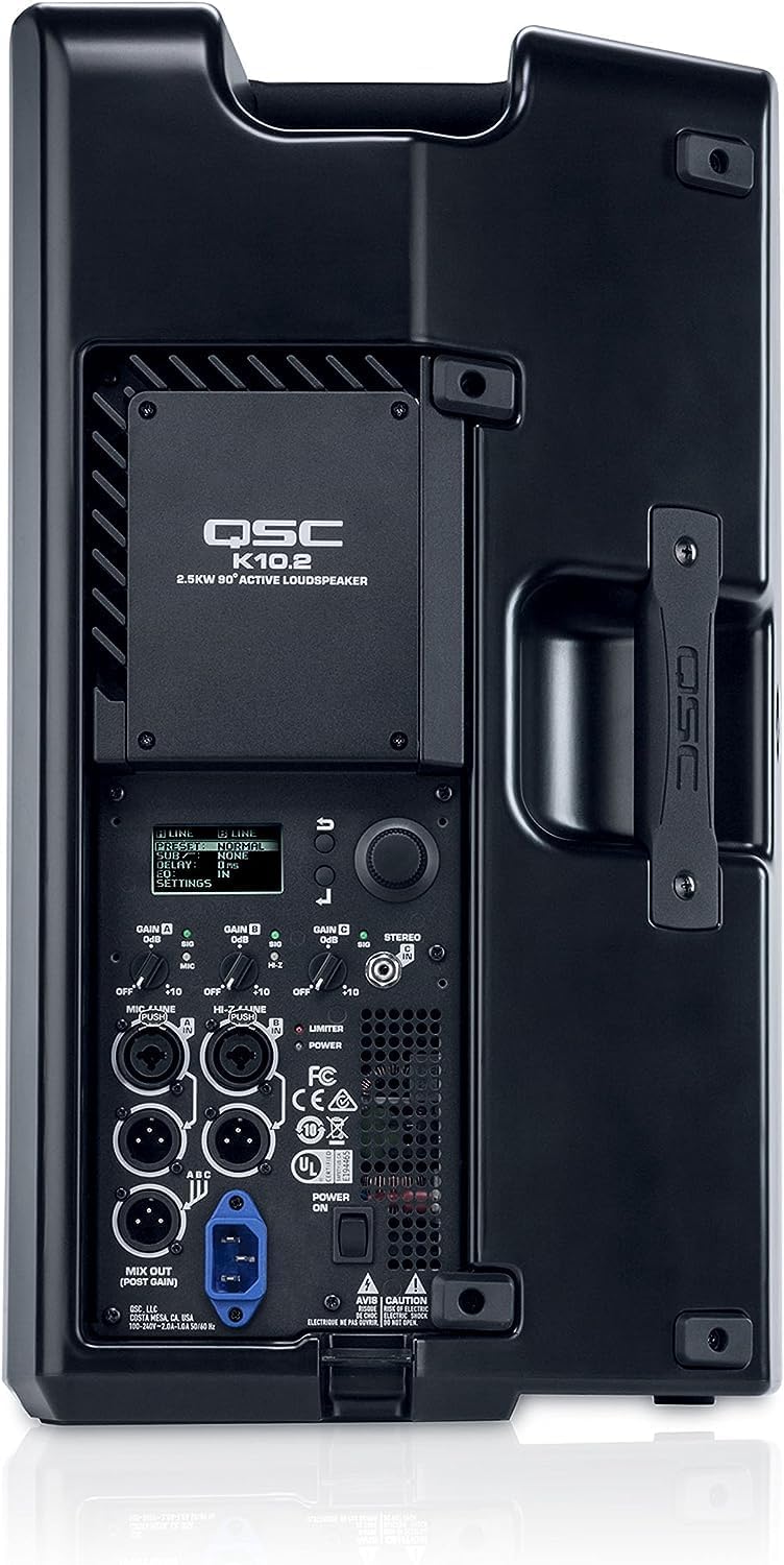 QSC K10.2 Active 10 Powered 2000 Watt Loudspeaker