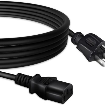 5ft UL AC Power Cord for Stanton STR8-150 M2 ST.150 M2 T.62 M2 DJ Turntable PSU
