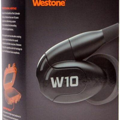 61bpsOeNxvL. AC SL1000 Westone Audio W10 Single-Driver True-Fit Earphones with Mmcx Audio Cable and 3 Button Mfi Cable with Microphone, Black