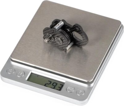 61c65 OIBDL. AC SL1500 Ultra-Light Portal Transmission Carbon Gearbox with Adapter Plate for 1/10 Comp Rigs LCG Chassis