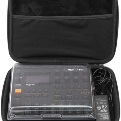 61cQtchnM6L. AC SL1350 ANALOG CASES Elektron Digitakt/Syntakt/Digitone Case – Custom-Fitted Compact PULSE Hard Case for Travel