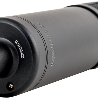 sE Electronics sE2200 Bundle: Cardioid Condenser Recording Microphone w/Shockmount, Pop Filter, 20 Hz-20 kHz, 48V Phantom, ROCKSHIELD 3 Mic Isolation Shield w/Sound Dampening Foam, 2-items