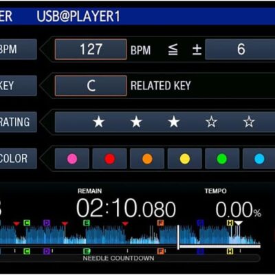 Pioneer DJ XDJ-1000MK2 DJ Deck with Touch Screen