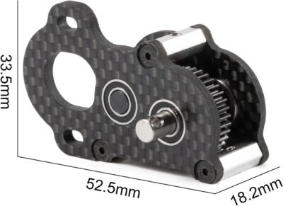 61dYZ5IhjL. AC SL1500 Ultra-Light Portal Transmission Carbon Gearbox with Adapter Plate for 1/10 Comp Rigs LCG Chassis