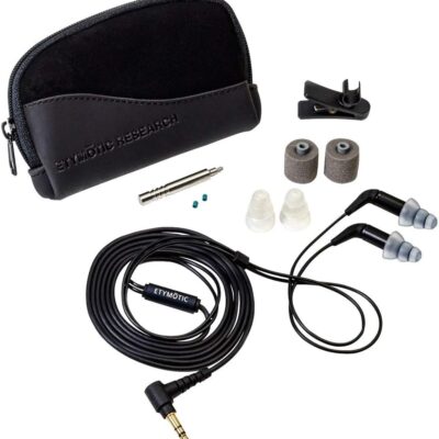 Etymotic ER3XR Extended Response Earphone,Black