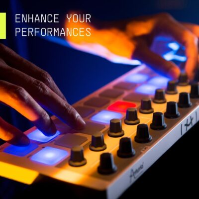 61f6bwmrCsL. AC SL1080 Arturia – BeatStep – Compact MIDI Controller & Sequencer with Creative Software for Recording – 16 Pads, 16 Encoders