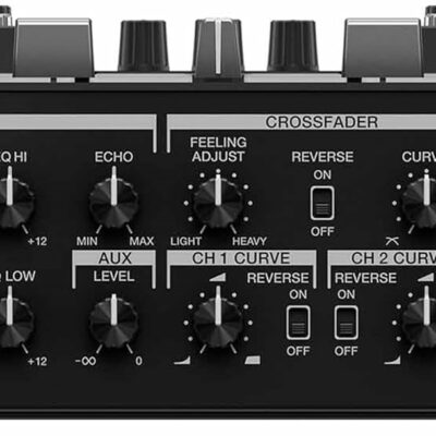 Pioneer DJ DJM-S11 Professional Scratch Style 2-Channel DJ Mixer for Serato DJ Pro or Rekordbox