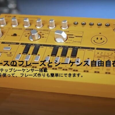 Behringer TD-3-AM Analog Bass Line Synthesizer with VCO, VCF, 16-Step Sequencer, Distortion Effects and 16-Voice Poly Chain