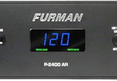 Furman P-2400 AR Power Conditioner True RMS Voltage Regulation Delivers Stable Voltage Output