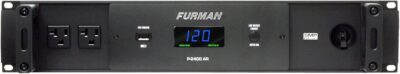 Furman P-2400 AR Power Conditioner True RMS Voltage Regulation Delivers Stable Voltage Output