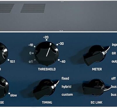 Antelope Audio A4-1B Optical Compressor — Optical Tube Compressor w/Analog Signal Path & Custom Transformers — DAW Integration, Remote Control & Automation — Analog Automated Opto Valve Compressor