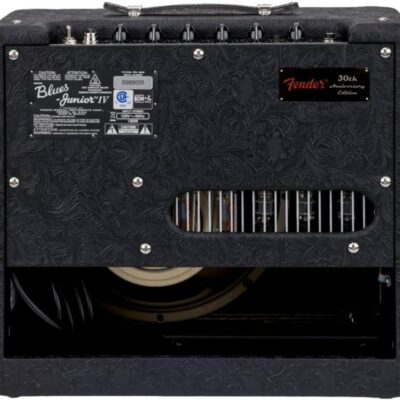 Fender Blues Junior IV 30th Anniversary 15-watt 1 x 12-inch Combo Amplifier – Black Western