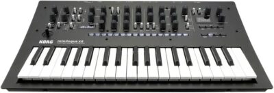Korg minilogue xd 37-key Polyphonic Analog Synththesizer w/ 16-step Sequencer, 4 Voices and OLED Oscilloscope (MINILOGUEXD)