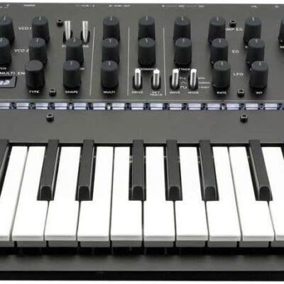 Korg minilogue xd 37-key Polyphonic Analog Synththesizer w/ 16-step Sequencer, 4 Voices and OLED Oscilloscope (MINILOGUEXD)