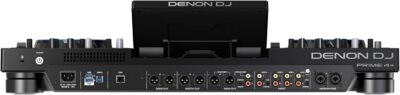Denon DJ PRIME 4+ Standalone DJ Controller with Stem Separation on 4 Decks, Wi-Fi Streaming, Drop Sampler Mixer, 10.1 Touchscreen, Light Control