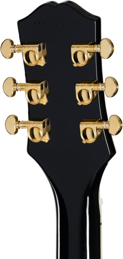Epiphone Inspired by Gibson SG Custom, Ebony Gold Hardware with Bag