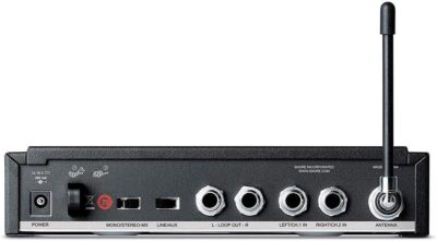 61iFsjN2YLL. AC SL1200 Shure PSM 300 Twin Pack Pro Wireless in-Ear Monitor Kit, Includes P3T Transmitter, 2X P3RA Receiver and 2X SE215-CL Earphones, G20: 488-512MHz, Black