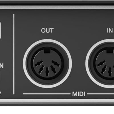 Yamaha 2-in/2-out USB-C Audio/MIDI Interface with 32-bit/192kHz Support, 2 combo Inputs, DSP-Powered Mixing/Effects, Steinberg Software Suite, Black URX22C