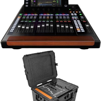 61iiOcgOWRL. AC SL1200 WING Compact 48-Channel 28-Bus Full Stereo Digital Mixing Console, Bundle with SKB iSeries Case