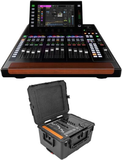 61iiOcgOWRL. AC SL1200 WING Compact 48-Channel 28-Bus Full Stereo Digital Mixing Console, Bundle with SKB iSeries Case