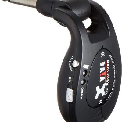 Xvive U2 Wireless Guitar System Rechargeable 2.4GHz Guitar Wireless Transmitter and Receiver for Electric Guitar Bass