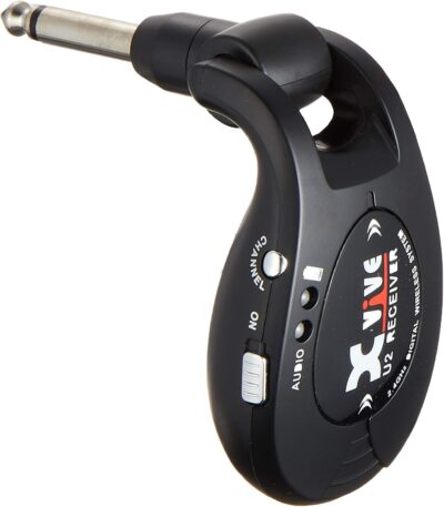 Xvive U2 Wireless Guitar System Rechargeable 2.4GHz Guitar Wireless Transmitter and Receiver for Electric Guitar Bass