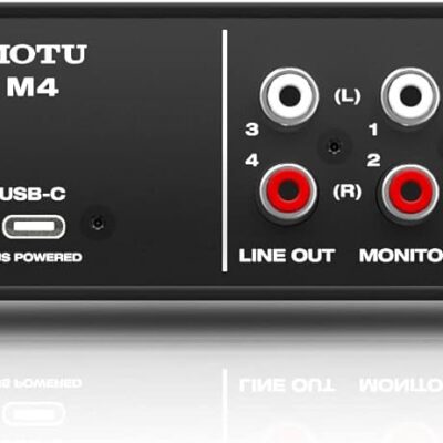 MOTU M4 4×4 USB-C Audio Interface