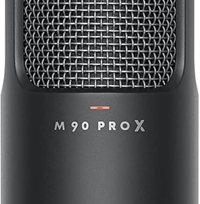 beyerdynamic PRO X M90 Side Addressed Condenser Microphone with Storage Bag, Pop Filter, and Shock Mount