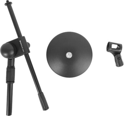 61jU8Y090ZL. AC SL1500 Audiosavings Bundle: D112 MKII Professional Dynamic Kick Drum Bass Guitar Microphone Bundle with Closed-Back Studio Monitor Headphones + Desktop Mic Stand with Boom & Adjustable Height (3 Items)