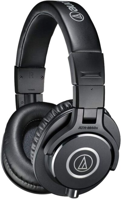61jddaYwWL. AC SL1000 Audio-Technica ATH-M40x Professional Studio Monitor Headphone, Black, with Cutting Edge Engineering, 90 Degree Swiveling Earcups, Pro-Grade Earpads/Headband, Detachable Cables Included