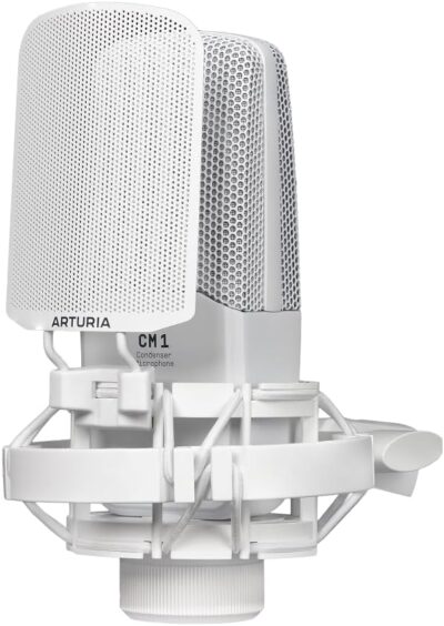 Arturia MiniFuse Recording Pack — USB Audio Interface Bundle with Condenser Microphone, Headphones, and Creative Software for Recording, Streaming, and Podcasting