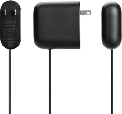 AC Power Adapter 19V 2.37A W18-045N1A for Facebook Portal 10 2nd Portal Mini 8 (Black)