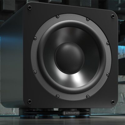 IsoAcoustics Aperta Sub XL Isolator for Large Subwoofers (Max 160 lbs)
