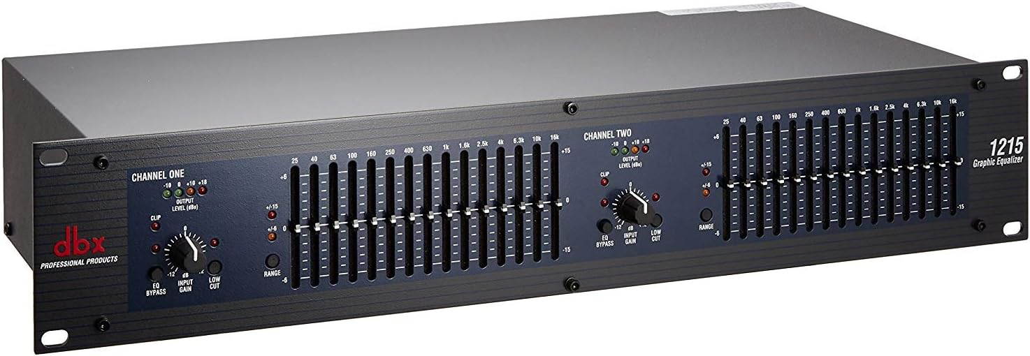 dbx 1215 Dual-Channel, 15-Band Graphic Equalizer