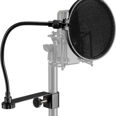 61krECl7 VL. AC SL1200 Focusrite Scarlett 4i4 4th Gen USB Interface with Software Suite, Bundle with TAPH100 Headphones, 2x H&A 10 XLR Microphone Cable and Pop Filter