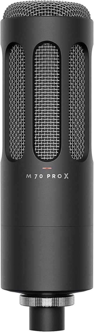 beyerdynamic M 70 PRO X Dynamic Broadcast Microphone for Streaming and podcasting with XLR Connector incl. pop Filter and Shock Mount