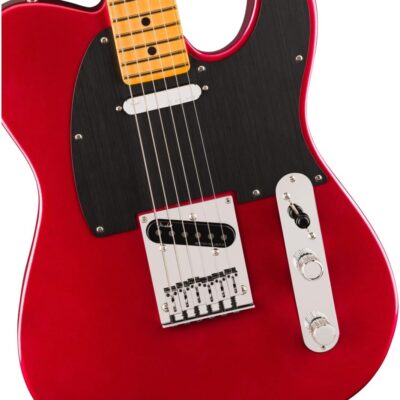 61lJ8uBseLL. AC SL1200 Fender American Ultra II Telecaster Electric Guitar – Sinister Red, Maple Fingerboard