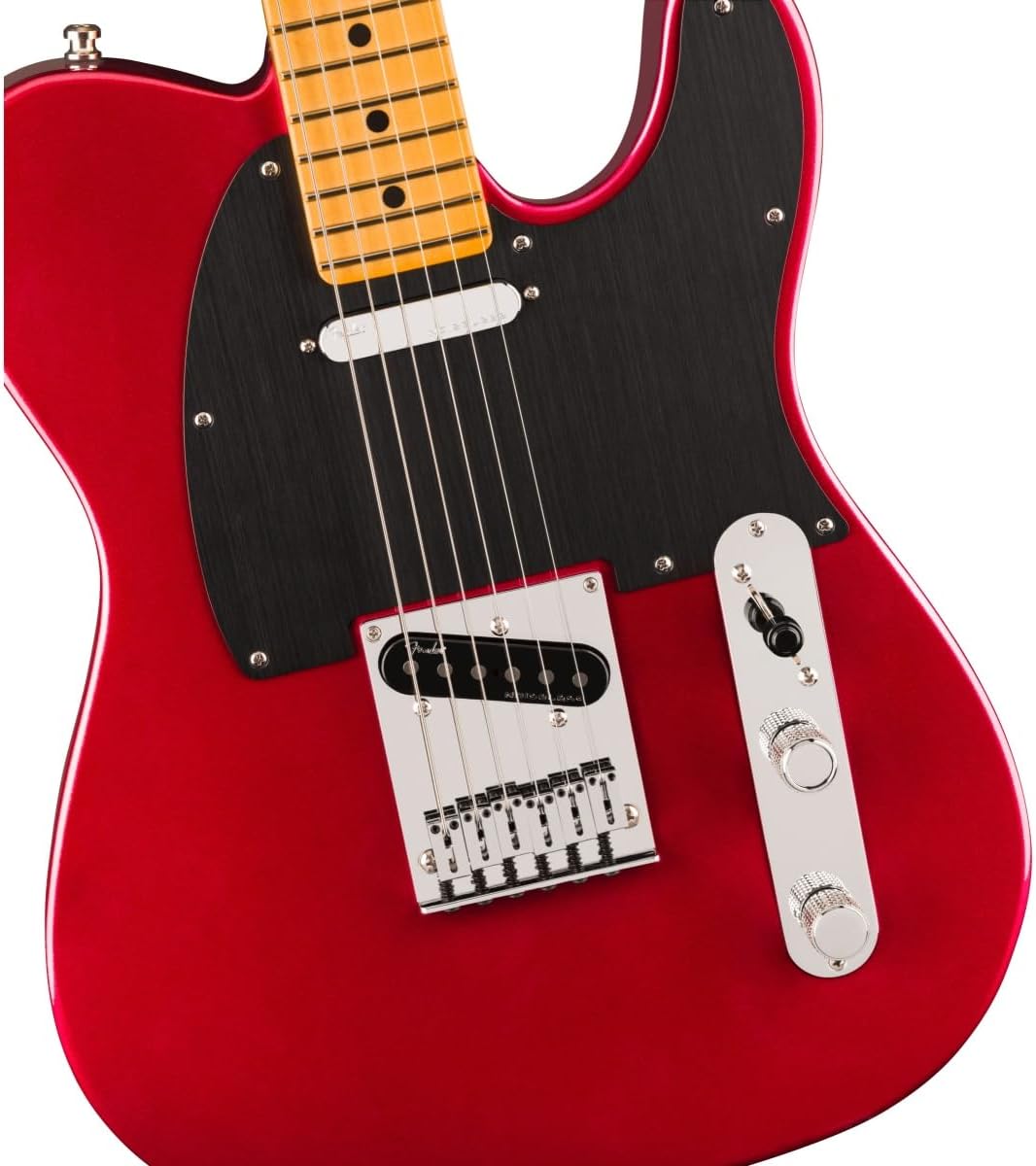 Fender American Ultra II Telecaster Electric Guitar – Sinister Red, Maple Fingerboard