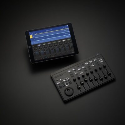 Korg Nanokontrol Studio Bluetooth/USB MIDI Control Surface with 8 Faders & Backlit Switches