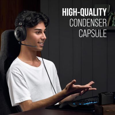 61ly8Pv40LL. AC SL1080 Rode NTH-MIC Headset Mic for NTH-100M , Black