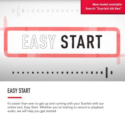 Focusrite Scarlett Solo 3rd Gen USB Audio Interface for Guitarists, Vocalists, Podcasters or Producers to record and playback studio quality sound