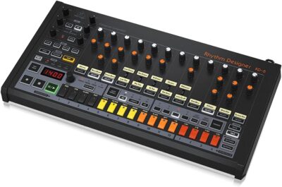 Behringer RHYTHM DESIGNER RD-8 Classic Analog Drum Machine with 16 Drum Sounds, 64 Step Sequencer, Wave Designer and Dual-Mode Filter