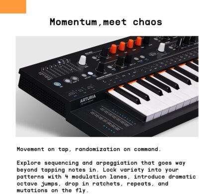 Arturia MiniFreak 37 Key Polyphonic 6-Voice Hybrid Synthesizer Keyboard (Standard, 37 Key)