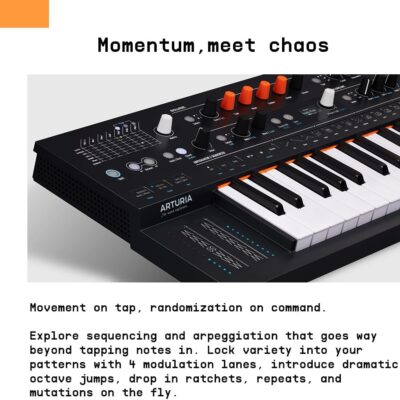 Arturia MiniFreak 37 Key Polyphonic 6-Voice Hybrid Synthesizer Keyboard (Standard, 37 Key)